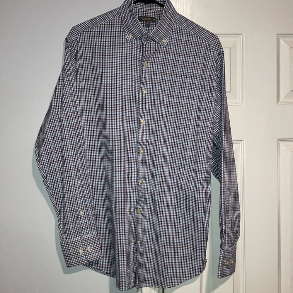 Peter Millar Performance Button Down Shirt